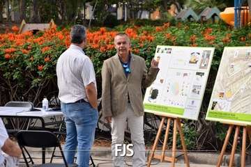 Telde presenta el proyecto de remodelación del parque de San Juan/Francisco Javier Santana.